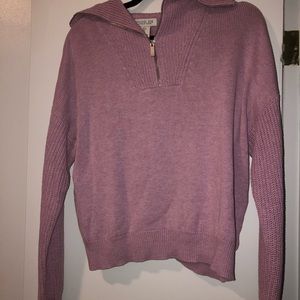 Rachel Zoe half zip size small sweater